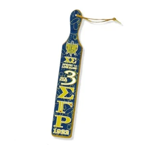Sigma Gamma Rho Personalizado Paddle Capítulo Nombre Línea Nombre Apodo Año de Cruce - Imagen 1 de 3