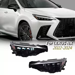 Faros LED para Lexus NX200T NX300 NX300H NX200 DRL matriz 2022-2024 actualización - Imagen 1 de 12