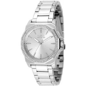 Invicta Women's Watch Speedway Quartz Silver Tone Dial Steel Bracelet 49110 - Picture 1 of 1