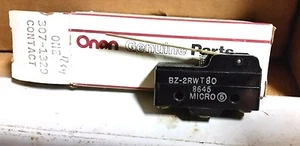 Microswitch HONEYWELL  BZ-2RWT80  SPDT, Screw, 15 A, 250 VAC ONAN 307-1329 NEW - Picture 1 of 2