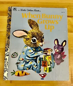 Little Golden Book: When Bunny Grows Up - Picture 1 of 2