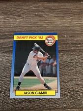 1992 Front Row Draft Pick Jason Giambi Rookie Card #40 NM-MT