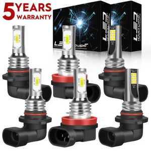 For 2016-2018 RAM 1500 2500 3500 6x Led Headlight Hi/Lo Beam + Fog light Bulb BY - Picture 1 of 16