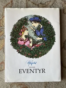 Bjorn Wiinblad Tegner Eventyr Fairy Tales Book English and Norwegian Very Rare - Picture 1 of 15