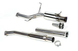 M2 MOTORSPORT SE ADAPTA A MITSUBISHI EVO 7 8 9 CAT BACK 3" ESCAPE LLAMA PUNTA REGU Y3692 - Imagen 1 de 4