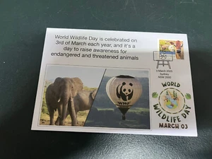 (575) 4-3-2025 - WWF - WORLD WILDLIFE DAY 3 rd March 2025 - Elephant (C) - Picture 1 of 2