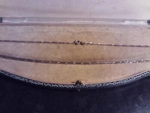 Sterling Silver 925 Solid 2mm Long & Short Link Chain Necklace 18" 3.09 grams - Picture 1 of 3
