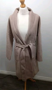 By Quant Wickelmantel Lara Wolle & Kaschmir Beige Größe S Neu mit Etikett - Bild 1 von 8