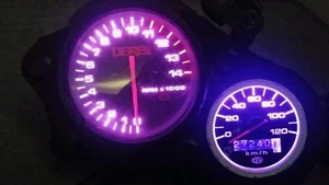 led clock upgrade kit lightenUPgrade PURPLE Derbi gpr 50 - Picture 1 of 5