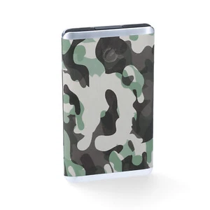 Power Bank Batteria Esterna 5000mAh 5V 2,1 A USB MicroUSB Verde-bruno Mimetico - Foto 1 di 4