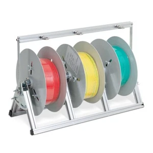Pay-off Rack Manual Pay-off Device Three-reel Pay-off Reel Cable Reel Wheel  - Picture 1 of 6