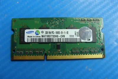 MacBook Pro A1278 Samsung pc3-10600s SO-DIMM Memory RAM 2Gb m471b5773dh0-ch9 - Image 1 of 2