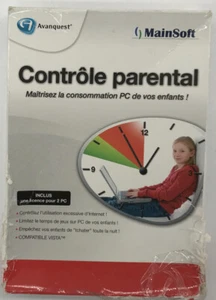 Mainsoft Controle Parental Software -License for 2 PC's Windows Vista (French) - Picture 1 of 2
