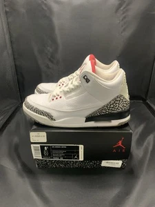 Jordan 3 White Cement 2011 Release- Size 8.5M - Picture 1 of 6