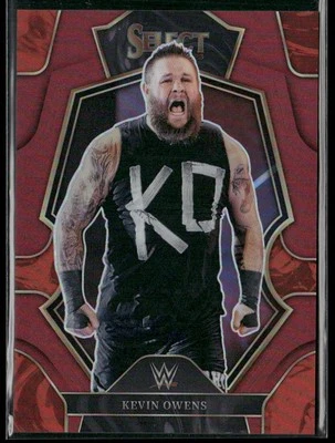 2023 Panini Select WWE #169 Kevin Owens Maroon Prizms #/149 - Image 1 of 2