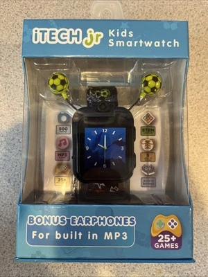 🔥NUEVO SELLADO🔥Juego de auriculares y reloj inteligente para niños - azul deportivo Foto 1 de 4