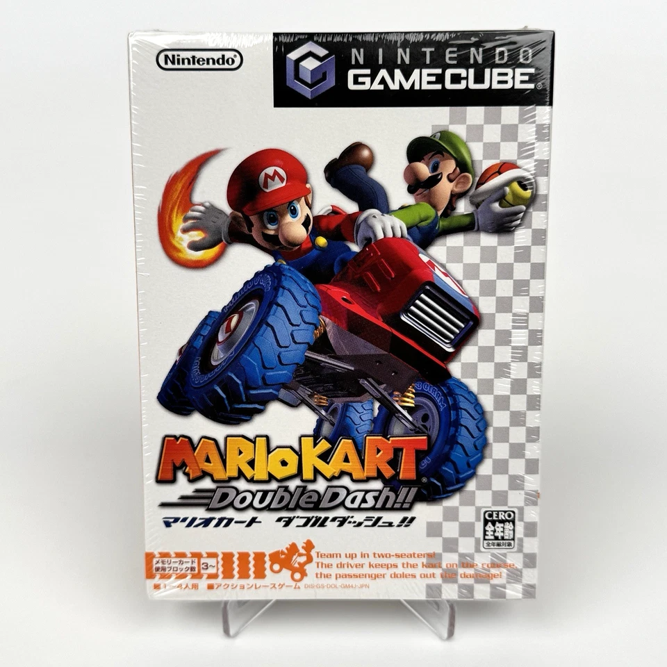 Mario Kart: Double Dash!! Display Retail Box Nintendo GameCube Japan New Sealed - Image 1 of 4
