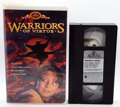 WARRIORS OF VIRTUE VHS 1997 Boy Helps Alien Animal Kung-Fu Warriors FS PG CC - Image 1 of 4