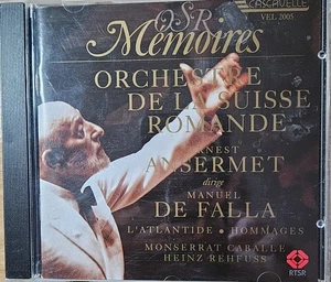 Manuel de Falla: L'Atlantide, Homenajes (Cascavelle VEL 2005) Ernest Ansermet - Bild 1 von 2