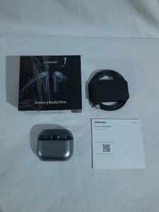 Samsung Galaxy Buds 3 Pro Wireless Earbuds Silver -New Open Box Tested - Photo 1 sur 6