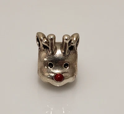 Pandora Plata Esterlina Rodolph Nariz Roja Reno Dije Cuentas 791781EN39 Foto 1 de 4