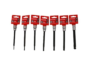 Craftsman 7-Piece Metric Hex Bit Socket Set – 3/8" Drive | 3mm–10mm | NEW - Bild 1 von 1