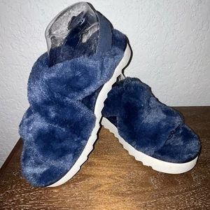 Sandalias sin cordones Koolaburra de UGG Fuzz-ee talla 8 - Imagen 1 de 9