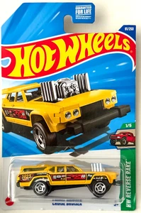 2025 Hot Wheels Yellow Cruise Bruiser HW Reverse Rake #91 - Picture 1 of 2