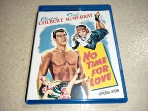 No Time for Love Blu-ray 1943 Fred MacMurray Claudette Colbert Romantic Comedy - Picture 1 of 3