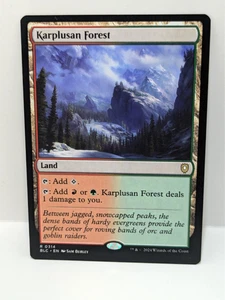 Karplusan Forest - Bloomburrow - Rare - Regular - Land - BLC 314 - - Bild 1 von 2