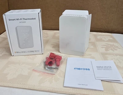 Meross Smart Thermostat for Electric Baseboard in-Wall Heaters MTS200 - Image 1 of 4