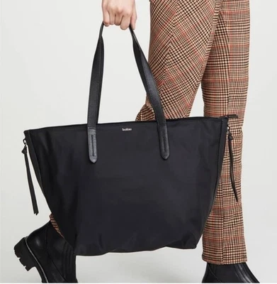 Bolso de hombro grande Botkier New York para mujer negro diario doble correa Foto 1 de 4