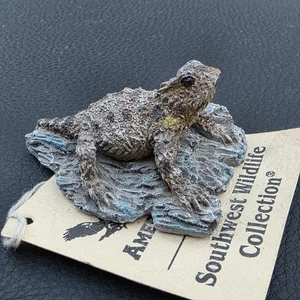 Vintage Southwest Wildlife Collection Horn Toad Figurine by American Legacy   - Picture 1 of 13