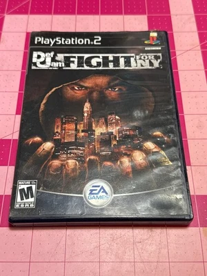 Def Jam Fight For NY Playstation 2 PS2 Original Videospiel Hülle nur mit Handbuch - Bild 1 von 3