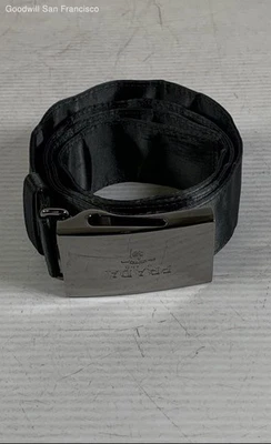 Prada Black Rectangular Lightweight Adjustable Buckle Mens Waist Belt - Image 1 of 4