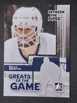 08-09 In The Game Billy Smith Between The Pipes 🚨🚨🚨 New York Islanders  - Image 1 of 2