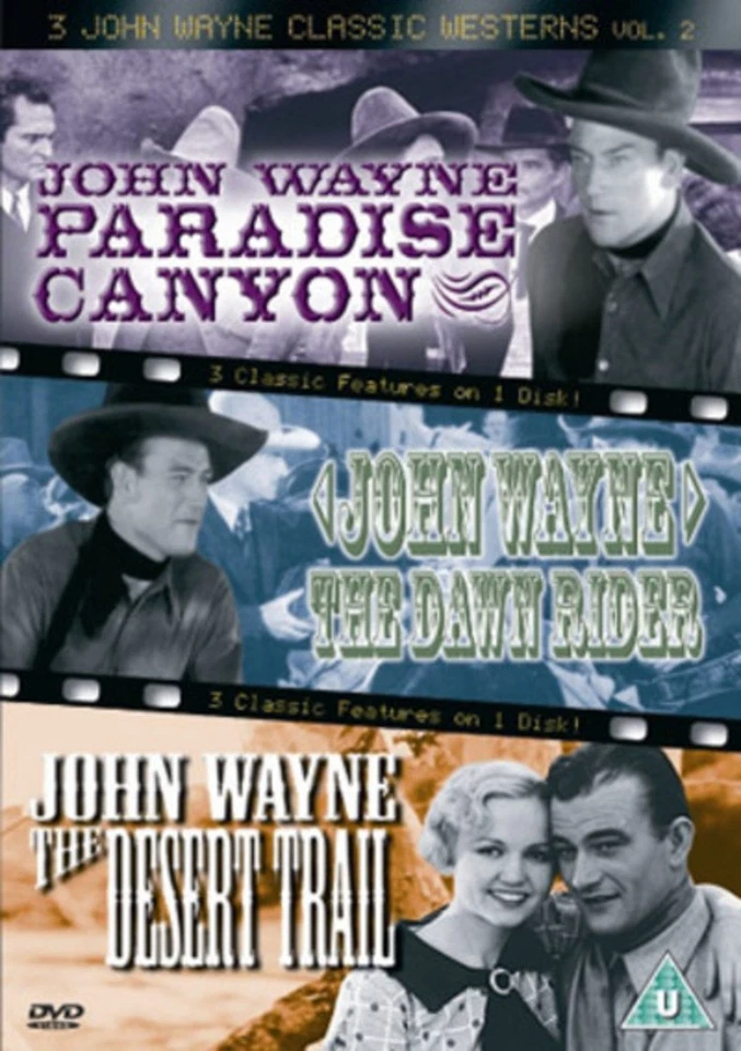 3 John Wayne Classic Westerns: Volume 2 (DVD) (UK IMPORT) - Image 1 of 1