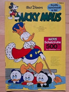 Mickey Mouse de Walt Disney n.º 50 del 13.12.1969 con imágenes de colección álbum de fútbol - EXCELENTE - Imagen 1 de 5