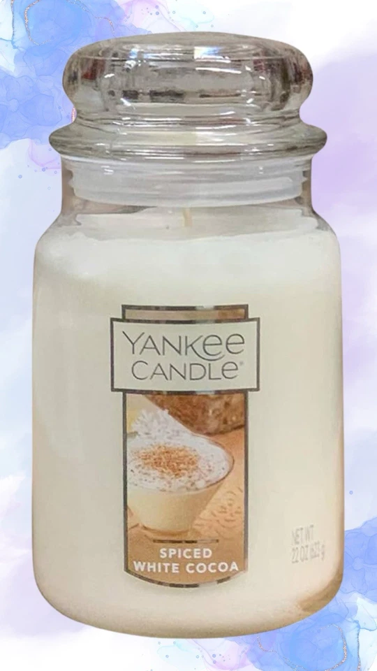 Yankee Candle Spiced White Cocoa Large Jar - Image 1 of 1