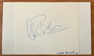 Claire Bloom Signed Cut Autograph on Index Card - Picture 1 of 1
