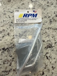 NEW RPM 80953 CHROME FRONT BUMPER & GRAY SKID PLATE SLASH 2WD - Picture 1 of 1
