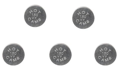 Paquete de 5 cuñas de válvula Hot Cams 7,48 mm x 1,50 mm (5PK748150) Foto 1 de 2