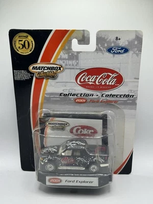 Matchbox "50" Collectibles Coca-Cola 2001 Ford Explorer - 1:64 Diecast Car - Image 1 of 4