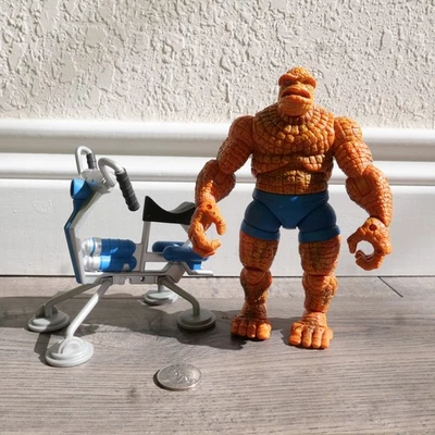 Экшн-фигурка The Thing, Marvel Legends Legendary Riders Series Toy Biz, 6 дюймов 2006 - Изображение 1 из 2