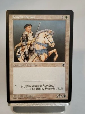 MTG Knight Errant Portal Regular Common Magic - Image 1 of 4