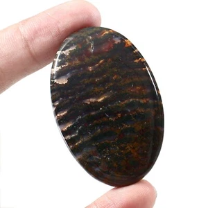 81.3 CT's Bloodstone Oval Cabochon Loose Gemstone For Pendant & Jewelry - Picture 1 of 2
