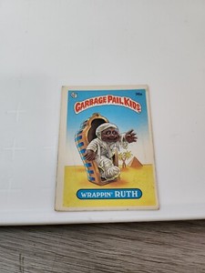 1985 Topps Garbage Pail Kids GPK Original Series 1 OS1 #36a Wrappin’ Ruth MATTE