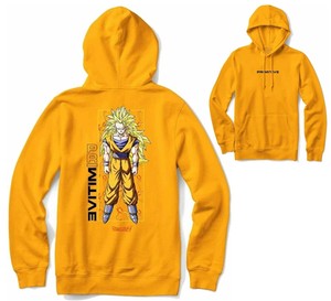dbz primitive moletom com capuz