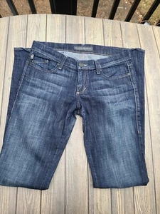 Rock & Republic Women's Dark Wash Bootcut Stretch Denim Jeans - Blue - Size 28 - Picture 1 of 8