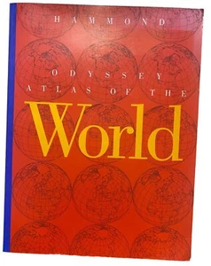 Hammond Odyssey Atlas Of The World 1994 Edition - Imagen 1 de 6